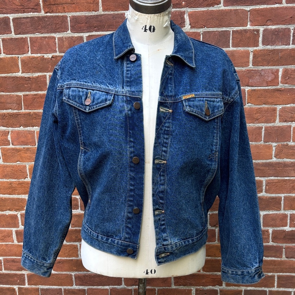 Edwin Blue Trucker Denim Jean Jacket Japanese - Picture 3 of 9
